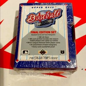 1991 Upper Deck Baseball Final Edition Set